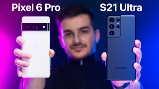 Pixel 6 Pro vs S21 Ultra – ULTIMATE Camera Comparison [upl. by Shulock]