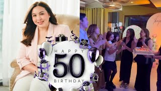 Marjorie Barrettos intimate 50th birthday celebration Latest Update [upl. by Uile983]