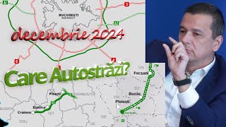 Până în Decembrie 2024 Pe care Autostrăzi vom putea circula❓ [upl. by Suqram]