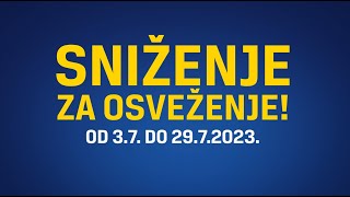 Akcijska ponuda quotSNIŽENJE ZA OSVEŽENJEquot od 3 do 29 jula  Iz ponude izdvajamo  Forma Ideale [upl. by Millian]