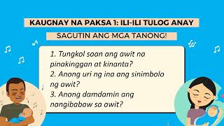 FILIPINO 7 ILI ILI TULOG ANAY [upl. by Tirza]