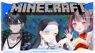 † minecraft † 同期と海底神殿に行くらしい（方向音痴女）†藍蘭メアリー りゆにおん0期生 † [upl. by Marius842]