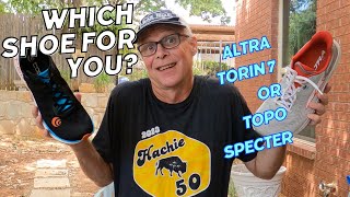 Which shoe for you  Torin 7 vs Topo Specter [upl. by Trinee]