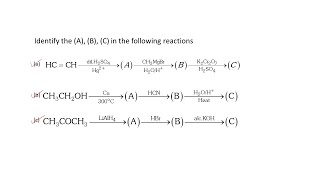 Conversion of organic compounds CBSE 3 marks questions Class11 amp12 [upl. by Campos]