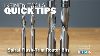 Quick Tip on Choosing Upcut or Downcut Router Bits [upl. by Aramaj44]