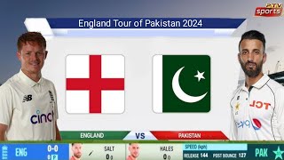 Pakistan vs England Test Series 2024 1st 1Day Match Today Live  Pak vs Eng  1st Match Time [upl. by Dirgni]