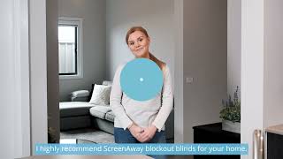 Screenaway Block Out Blinds  Australian Made [upl. by Ema]