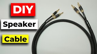 DIY Speaker Cable using Banana Plugs [upl. by Laverna757]