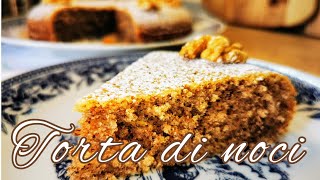 Torta soffice alle noci ricetta facile e veloce [upl. by Clyve]