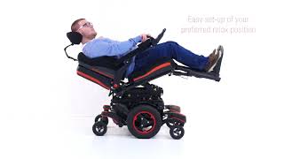 QUICKIE Q700 M SEDEO ERGO Powered Wheelchair  6 individually programmable memory positions [upl. by Eilra]