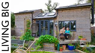 UK Actors Spectacular Tiny Home On London Outskirts [upl. by Lind]