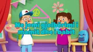 Këngë për fëmijë │Ne jemi gjelbërimi i mamit dhe i babit│ Babagjyshi [upl. by Zoldi274]