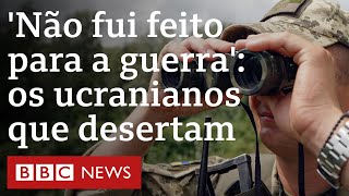 Guerra da Ucrânia os homens que se arriscam para fugir do alistamento obrigatório [upl. by Coe]