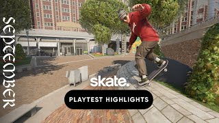 skate Insider Playtest Highlights September 2024  skate [upl. by Etterraj]