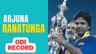 Arjuna Ranatunga The Man Behind Sri Lankas Historic World Cup Victory  arjunaranatunga cricket [upl. by Matti539]