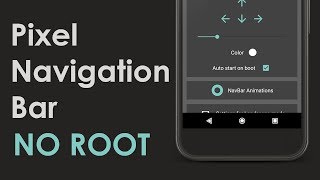 Pixel Navigation Bar with Animations  No Root  Android App [upl. by Delphinia734]