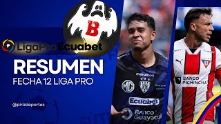 resumen fecha 12 Liga pro ecuabet [upl. by Iyre]