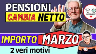 INPS⚠️ PENSIONI MARZO 2024 ➡ CAMBIO IMPORTI NETTI DETTAGLIO CEDOLINO NOVITà AUMENTI IRPEF INVALIDI [upl. by Adal]