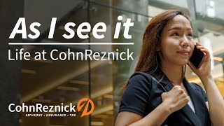 Life at CohnReznick A Personal Look at a CohnReznick Career [upl. by Soisatsana680]