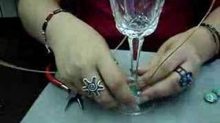 Wire Wrapped Wine Glass [upl. by Avlis353]