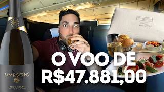 O VOO DE 47 MIL REAIS 😱 Vale o preço viajar na Executiva da British Airways Brasil a Londres [upl. by Cynara]