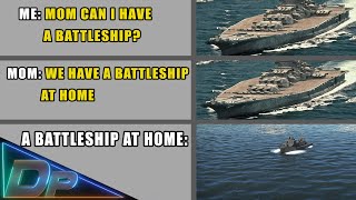 A BATTLESHIP AT HOME War Thunder [upl. by Belvia426]