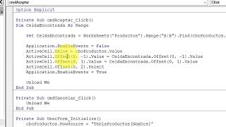 101 Crear formulario con autocompletar para rellenar una celda  CAP 18 MACROS Y VBA EN EXCEL [upl. by Ffilc]