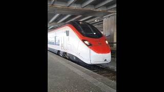 ic sbb cff ffs giruno stadler swisstrains trainspotting train schweiz views shorts yt [upl. by Eelak]