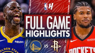 Golden State Warriors vs Houston Rockets  Full Game Highlights  November 2 202425 NBA Season [upl. by Bannerman]