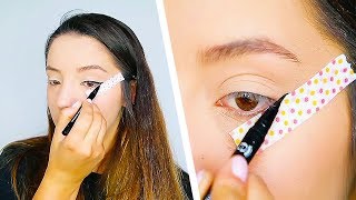 8 Easy Eyeliner Tutorials For Beginners [upl. by Aiasi255]