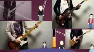 Radiohead quotMy iron lungquot All Guitar Cover Bass cover [upl. by Eadas]