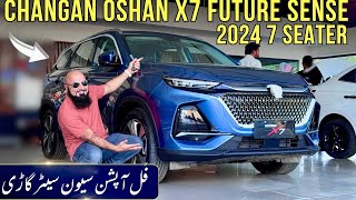 CHANGAN OSHAN X7 FUTURE SENS 7 SEATER 2024 LAUNCHED AT DISCOUNT OF 2 LACS [upl. by Oleic480]