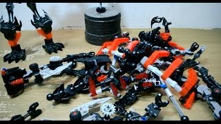 BUILDING INSTRUCTION  LEGO Horse of the Skull Grinder  BIONICLE 2015 [upl. by Kolnick]