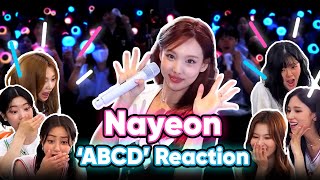 【TWICE】 NAYEON quotABCDquot MV Reaction with TWICE reaction of the sexy dance moves with eng subtitle [upl. by Aipmylo163]