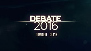 Debate Candidatos à prefeitura de São Paulo – Eleições 2016  TV Gazeta 3 [upl. by Ydnyl]