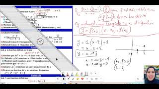 correction de devoir1 2bac la continuité et la dérivabilité [upl. by Creighton250]