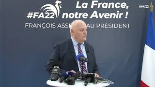 Programme François Asselineau UPR 2022  Fraternité [upl. by Irrok]