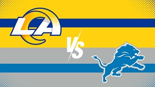 NFL Wildcard Los Angeles Rams vs Detroit Lions Prediction and Picks [upl. by Ahsin660]