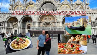 ROMA FLORANSA VENEDİKTE ŞAHANE 7 GÜN GEÇİRDİK vlog [upl. by Weatherby]