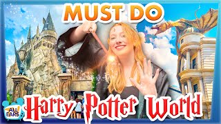 20 Things You MUST DO in The Wizarding World of Harry Potter [upl. by Ardnuaet]