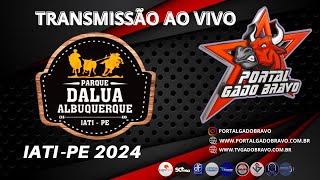 🐂VAQUEJADA AO VIVO  PARQUE DALUA ALBUQUERQUE  PE [upl. by Enitsuga]