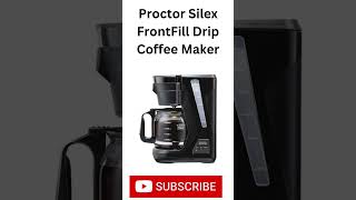 Proctor Silex FrontFill Drip Coffee Maker productreview viral shorts [upl. by Ailgna33]