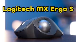 Logitech MX Ergo S Bluetooth Trackball Mouse Review [upl. by Maleen659]