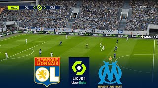 LIVE 🔴 LYON vs MARSEILLE  Ligue 1 McDonalds 20242025 France  Full Match  eFootball Gameplay [upl. by Kraus]