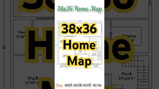 38x36 Home Design Perfect 2BHK Layout Tour  HomeDesign [upl. by Gonick431]