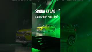 The Allnew Skoda Kylaq launched at Rs 789 lakh 😱🤑💸 [upl. by Etam]