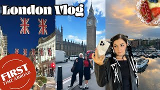 Travel Vlog LONDON My First Time Out of the Country [upl. by Adine]