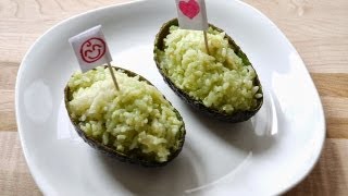 香檸牛油果飯 How to turn over ripe avocado into yummy lunch Easy Recipe [upl. by Krissie]