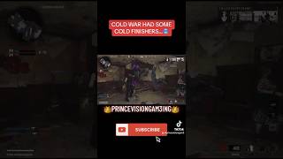 COLD WAR HAD SOME COLD FINISHERS 🥶 pvglive callofduty coldwar cod ps5 [upl. by Airla]