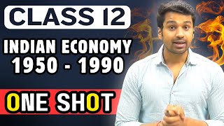 Indian Economy 1950  1990  ONE SHOT  Class 12 Economics  Boards 2024  CA Parag Gupta [upl. by Cutler]